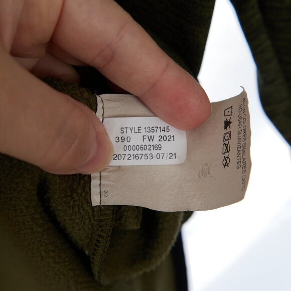 Under Armour Half Zip Pullover Fleece Green Loose Men's XL - Picture 7 of 8